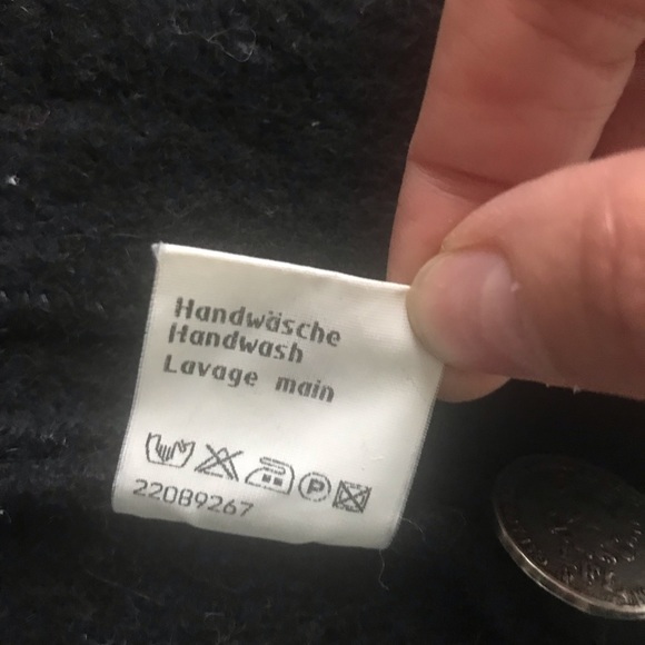 Giesswein Austria Tirol Walkwaren 44 USA M16Wool Coin Buttons Jacket Cardigan - Picture 7 of 10